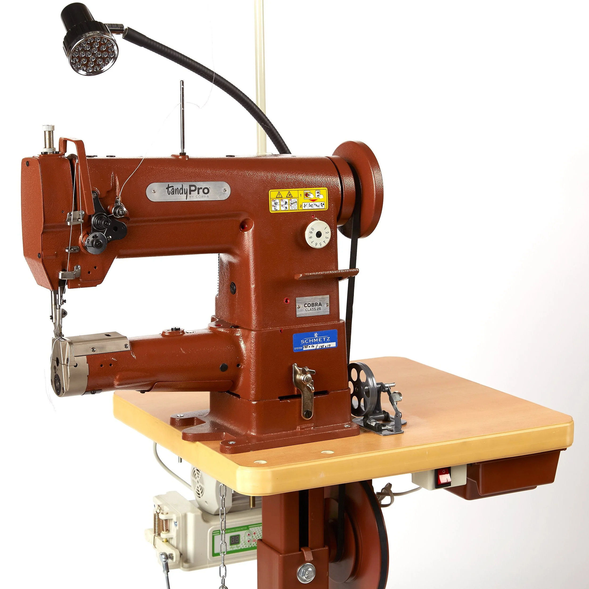 TandyPro® Class 26 Cylinder Arm Sewing Machine - Image 4
