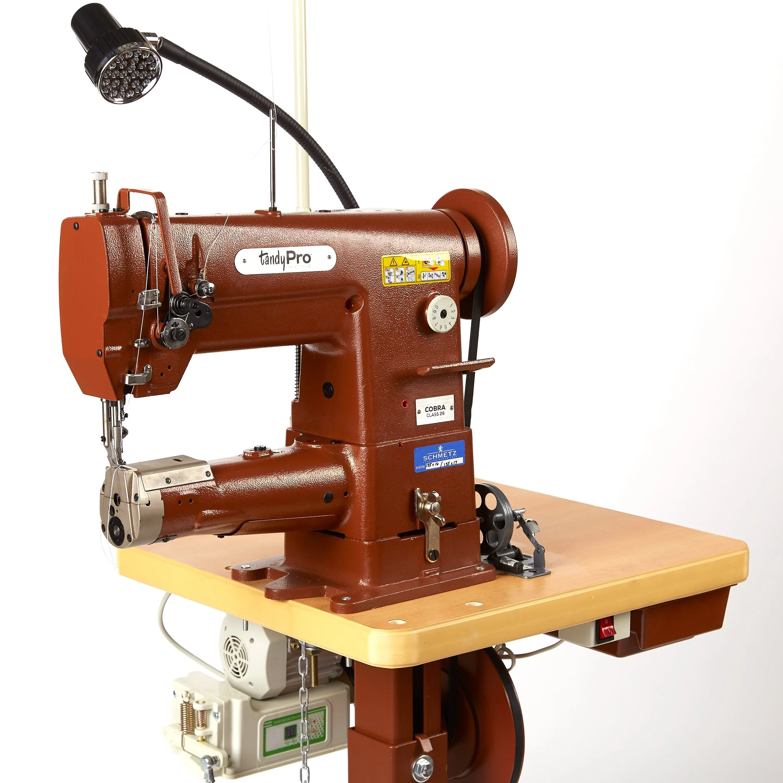TandyPro® Class 26 Cylinder Arm Sewing Machine - Image 5