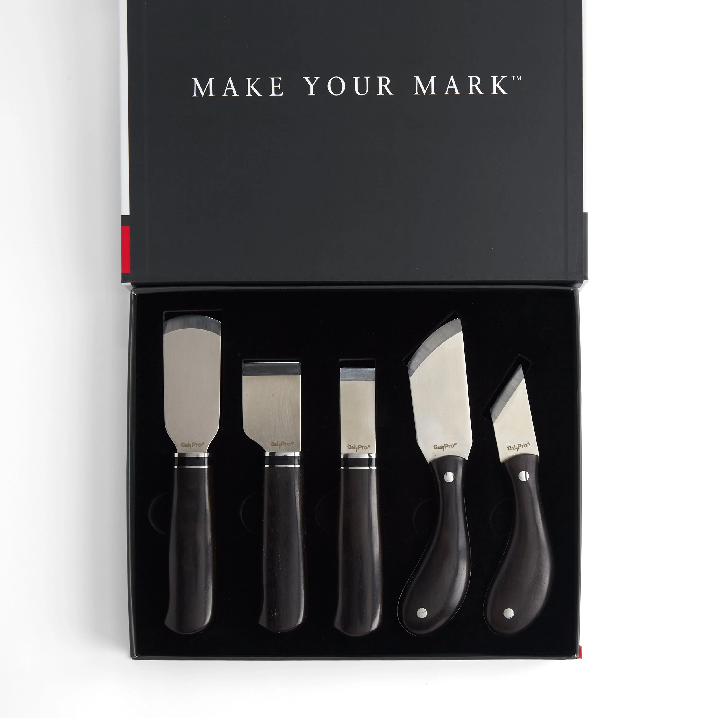 TandyPro® Tools 5-Piece Japanese Style Knife Set - Image 3