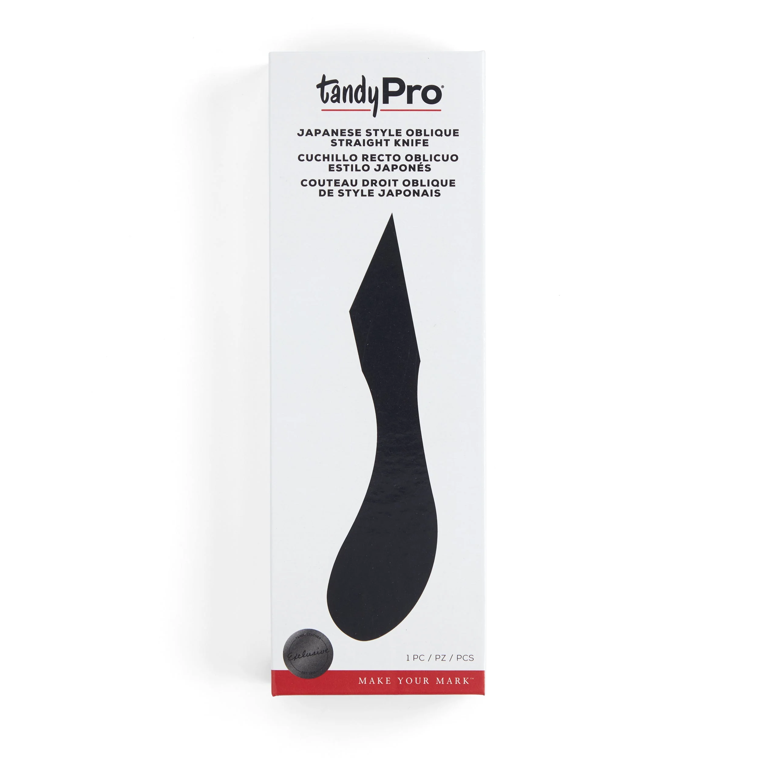 TandyPro® Tools Japanese Style Oblique Straight Knife - Image 2