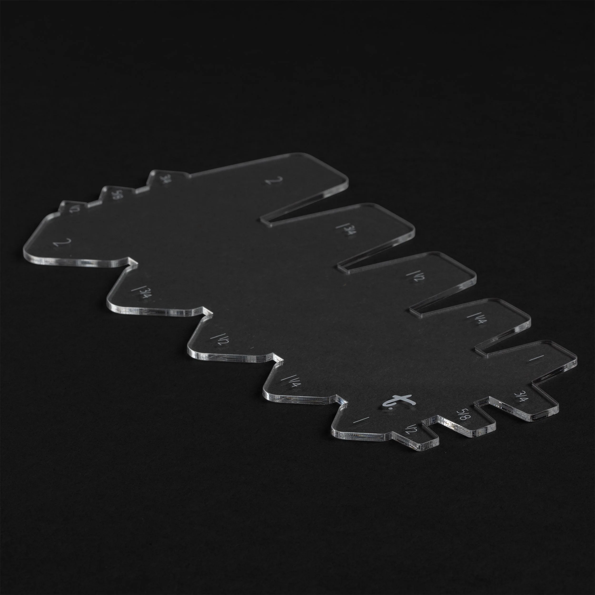 Tapered Belt End Acrylic Template - Image 2