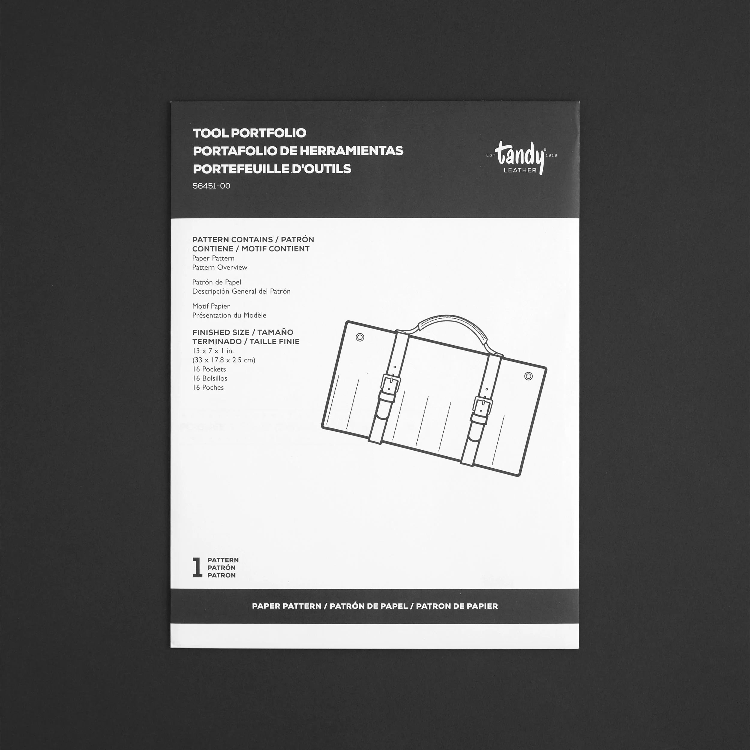 Tool Portfolio Paper Pattern - Image 6