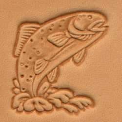 Craftool® Stamp Head Trout - Image 3