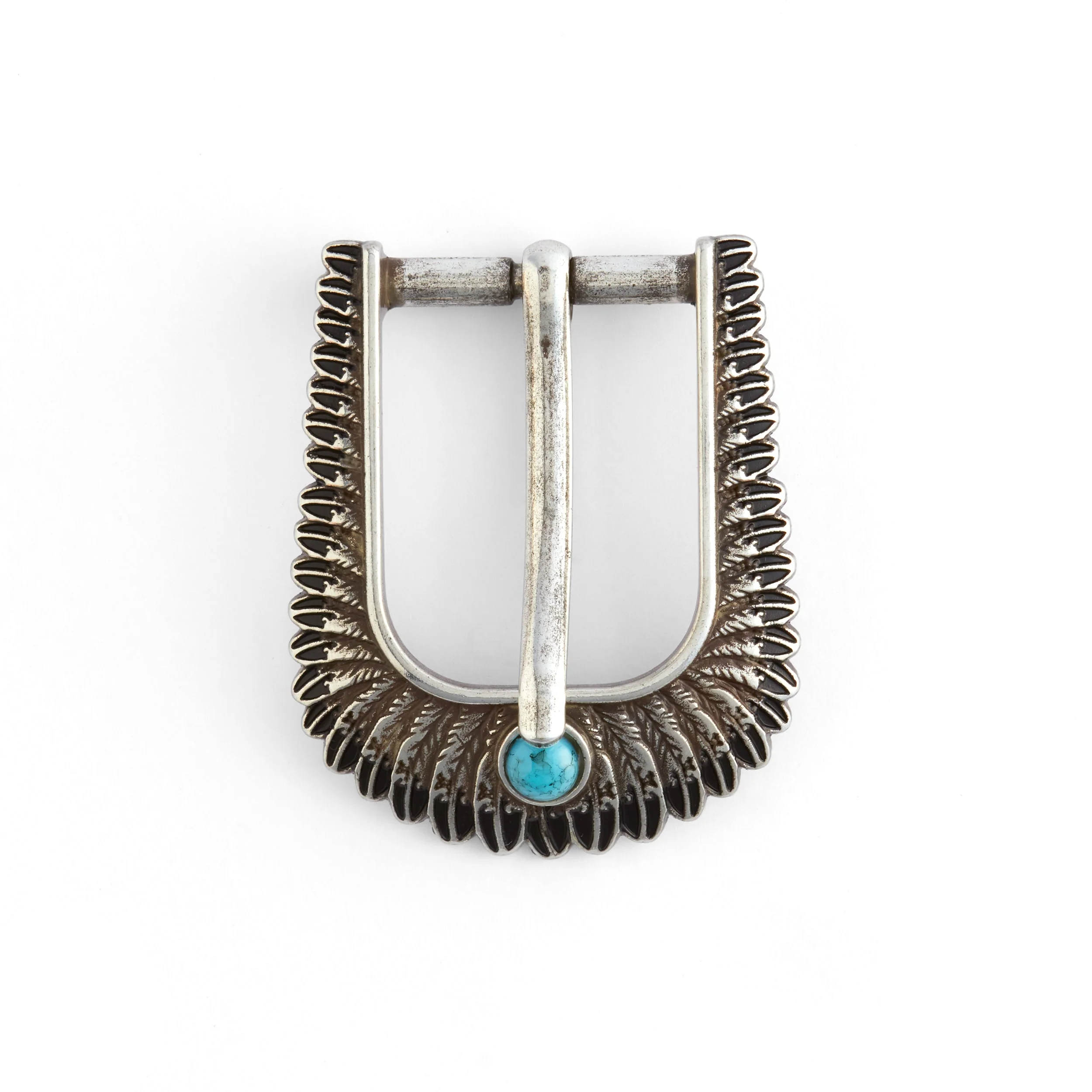 Turquoise Feather Buckle - Image 3