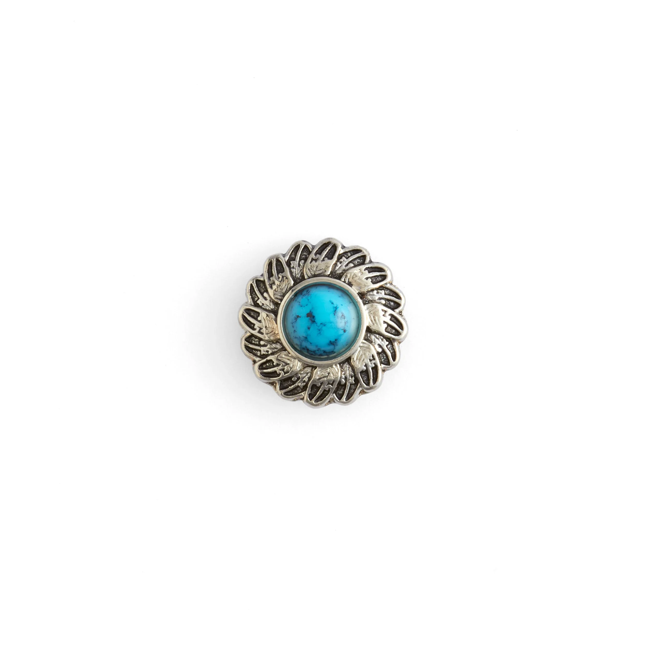 Turquoise Feather Conchos - Image 5