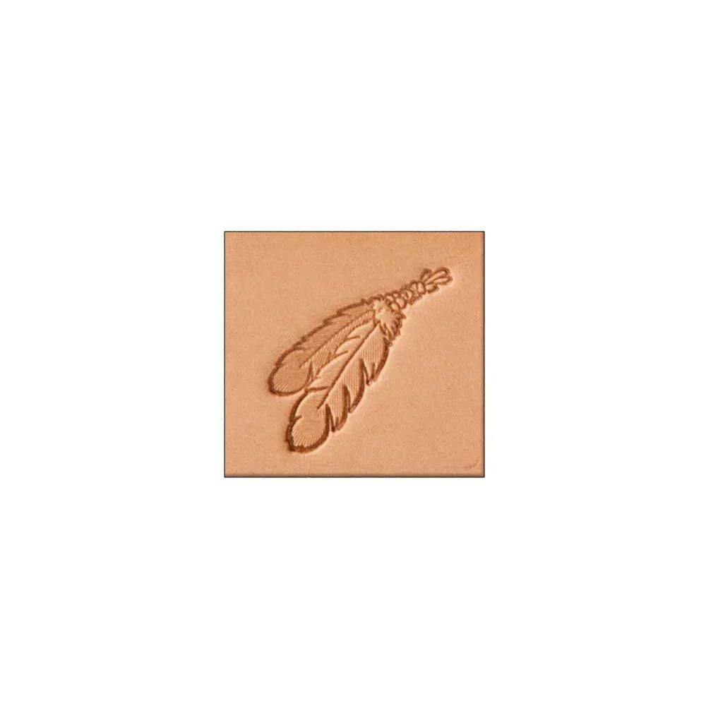 Craftool® Stamp Head Two Feathers - Image 3