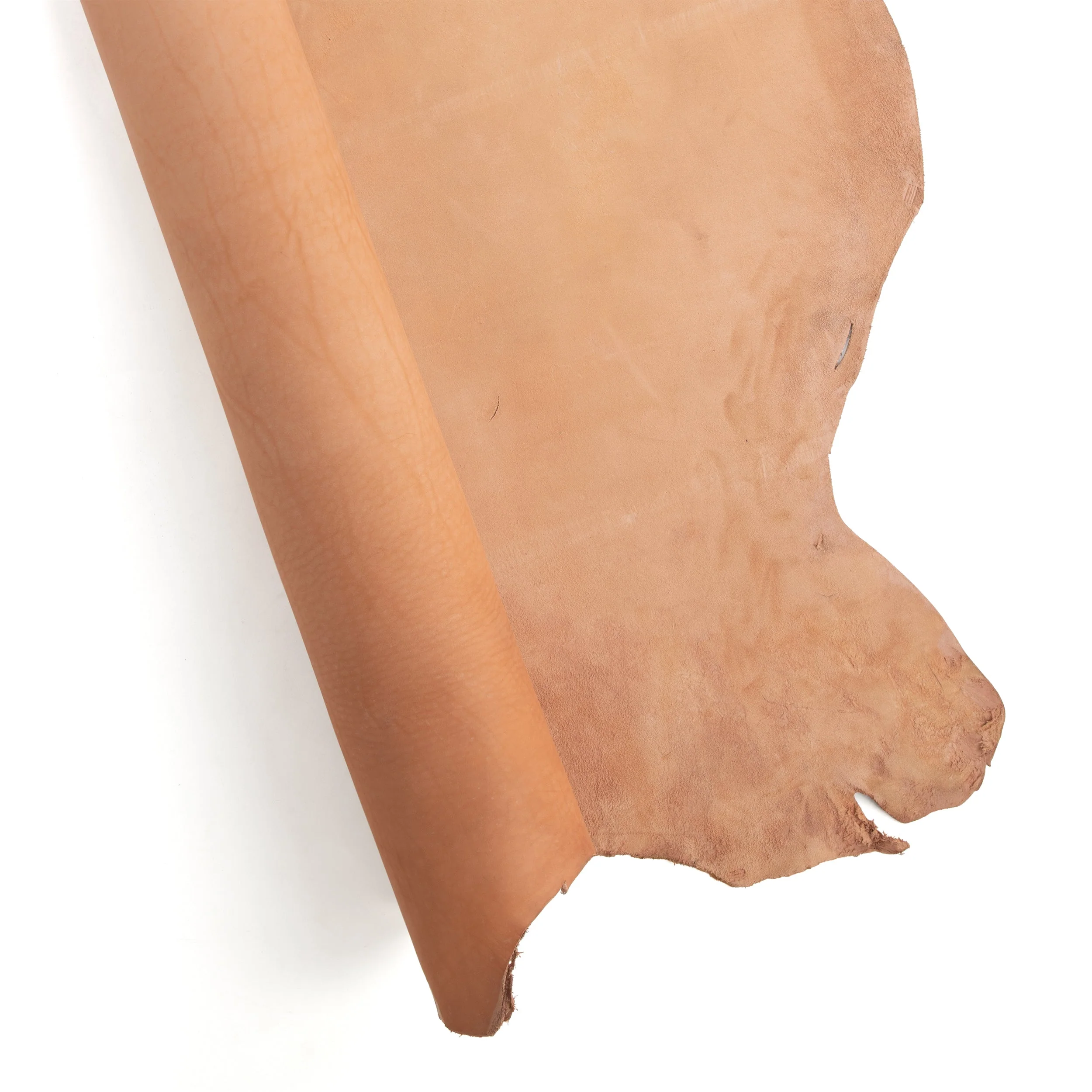 Economy Veg-Tan Saddle Skirting Side Golden Rose - Image 2