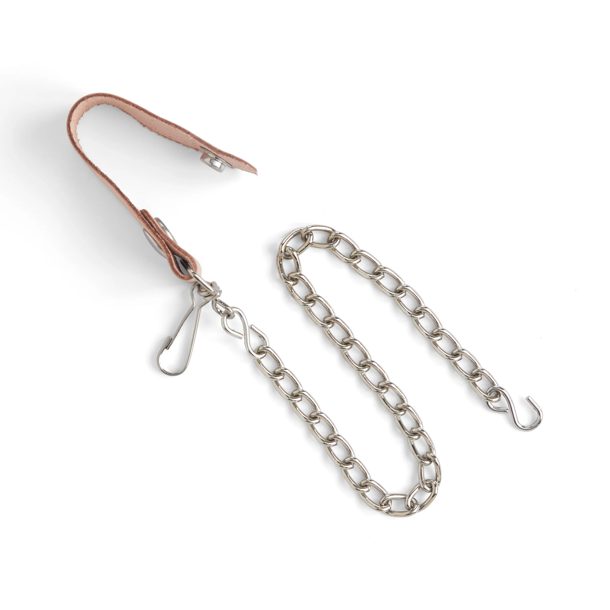 Wallet Chain With Leather Loop - Image 3