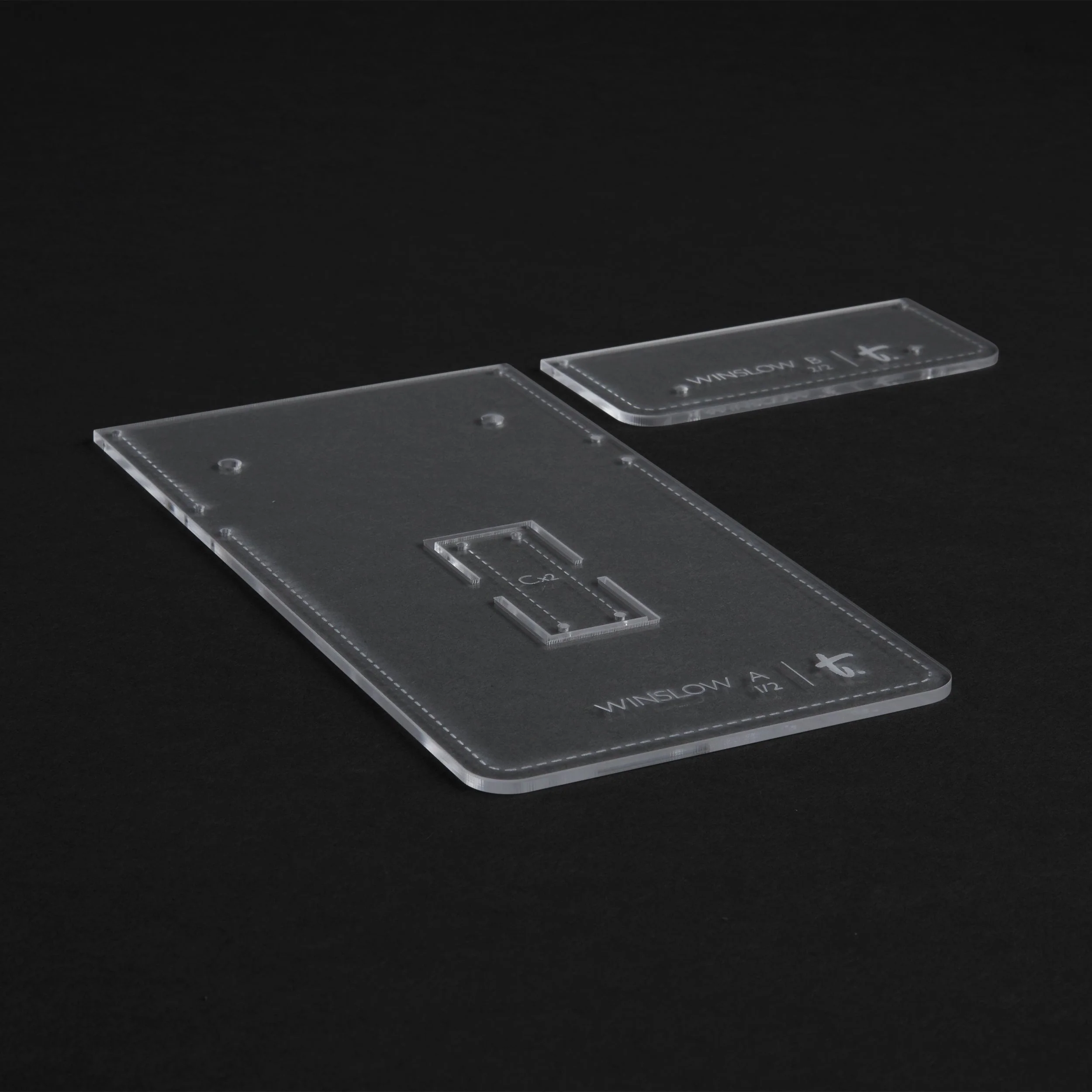 Winslow Small Wallet Acrylic Template - Image 4
