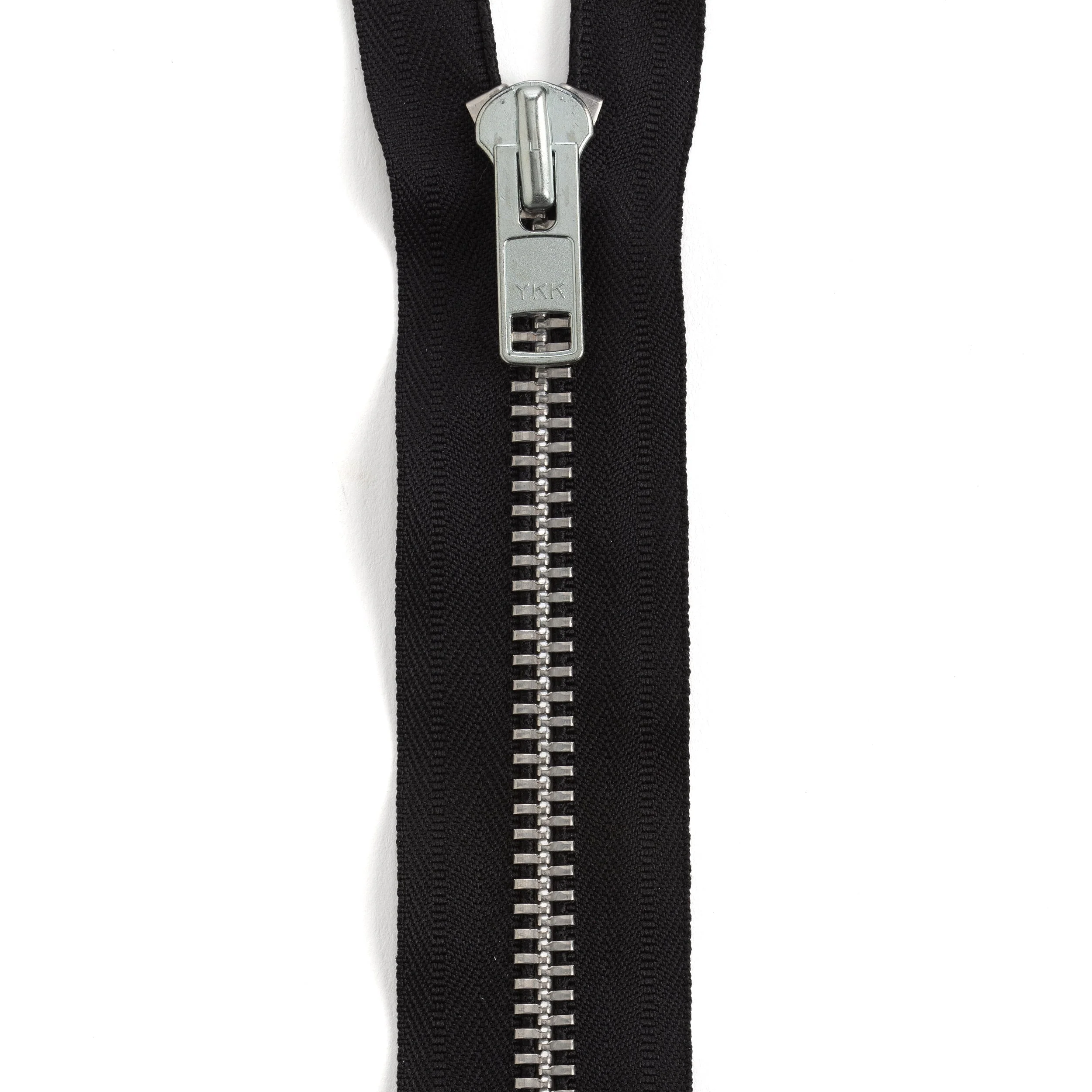 YKK #10 Aluminum Complete Chap Zipper - Image 2