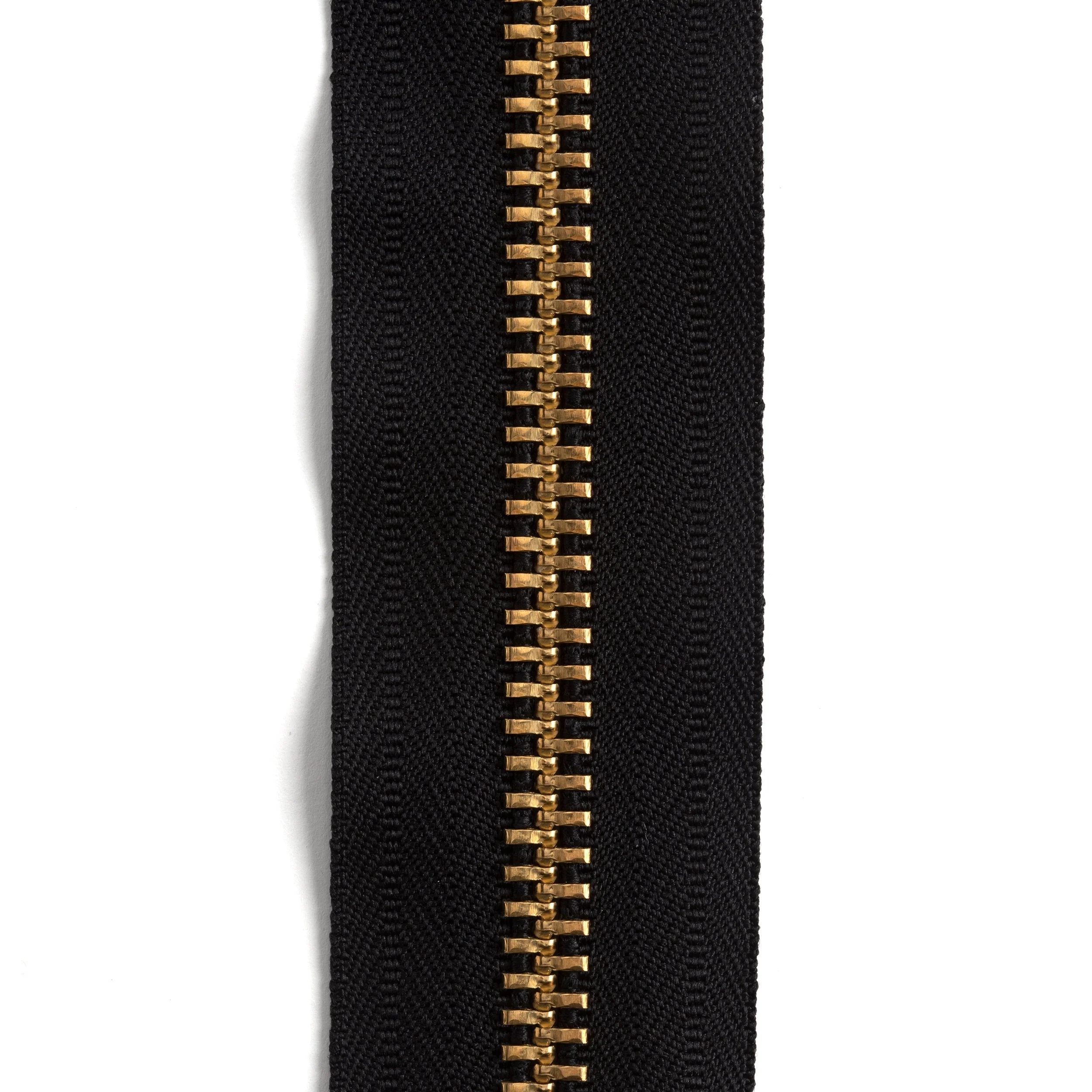 YKK #10 Brass Zipper Tape by the Yard - Image 2