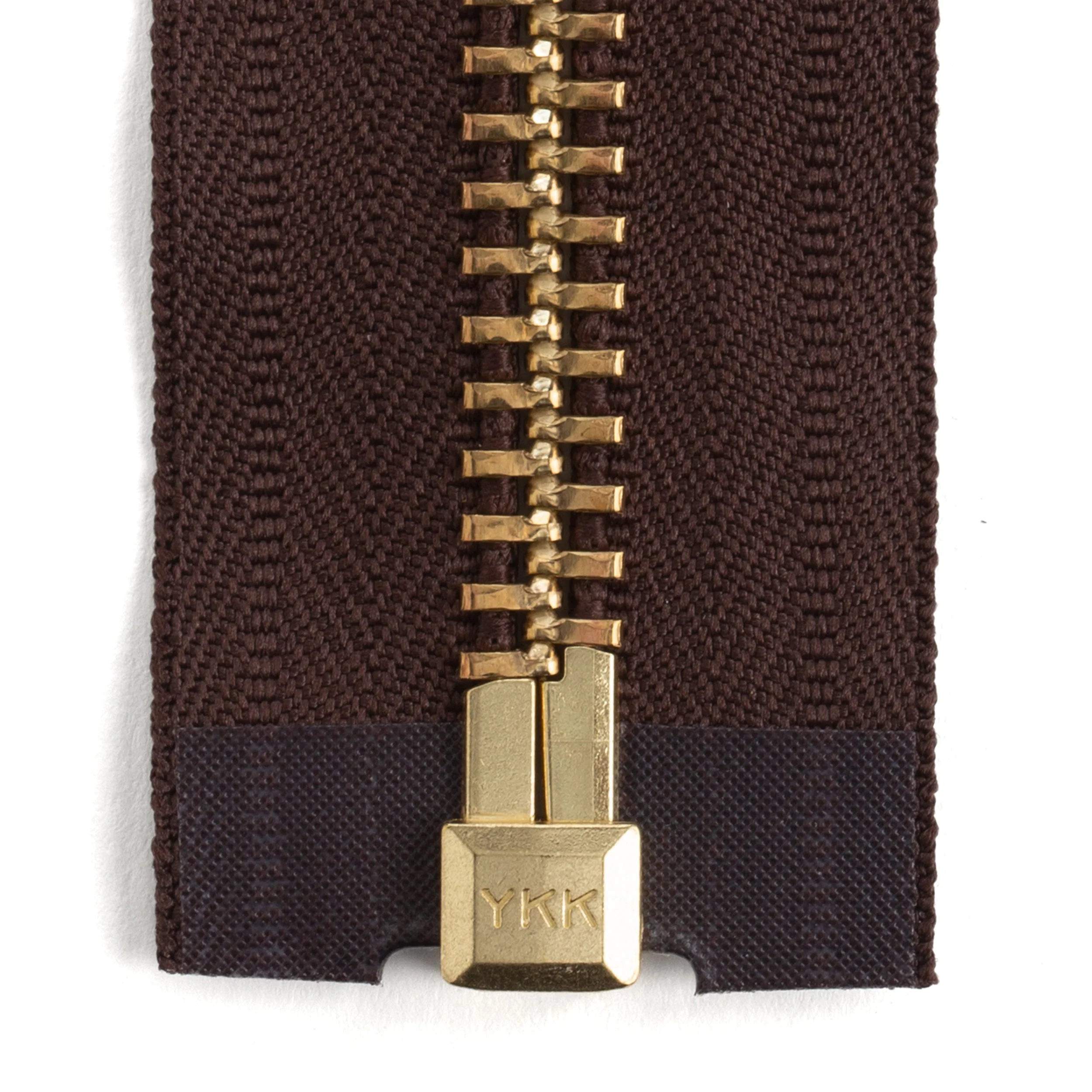 YKK #10 Brass Complete Chap Zipper - Image 3