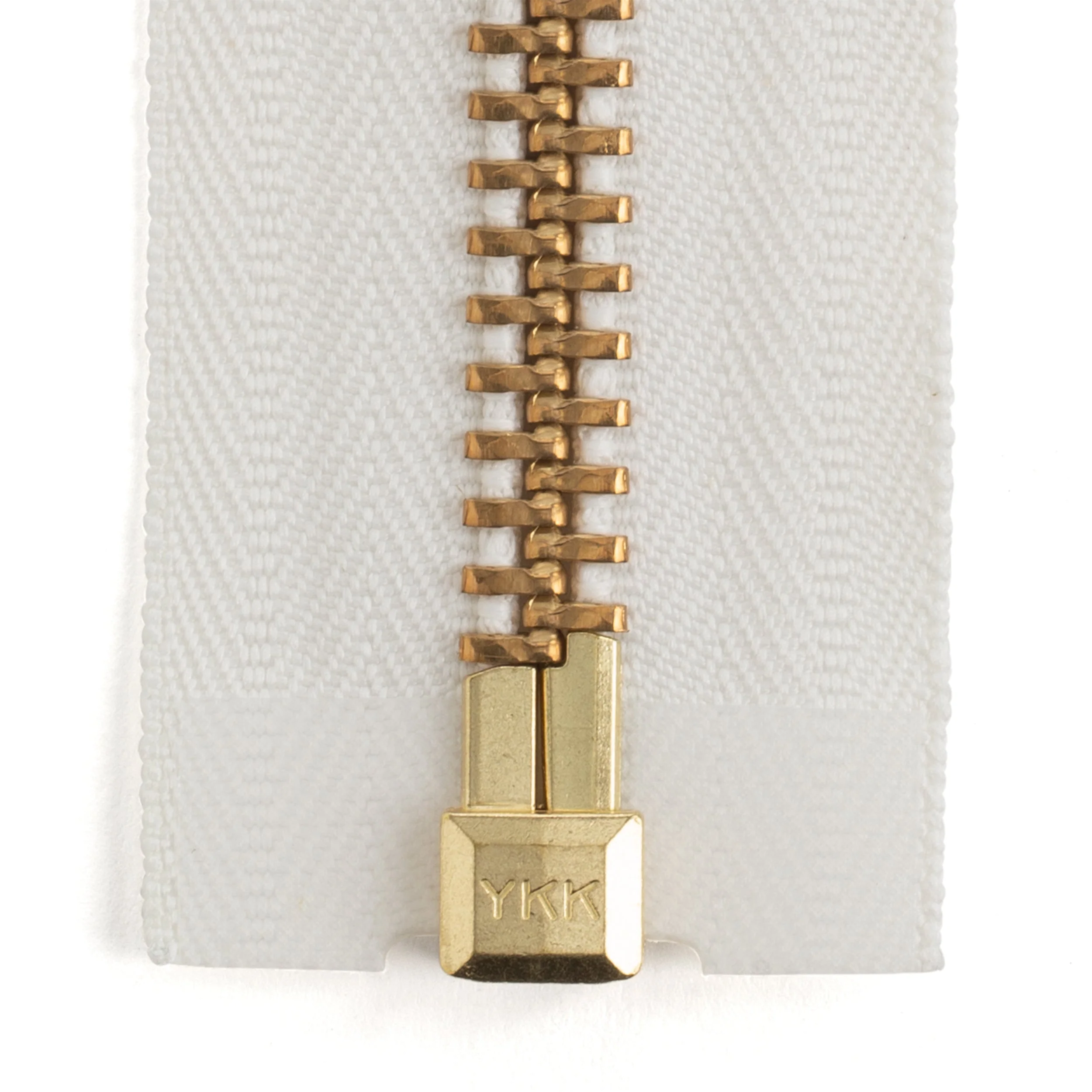 YKK #10 Brass Complete Chap Zipper - Image 7